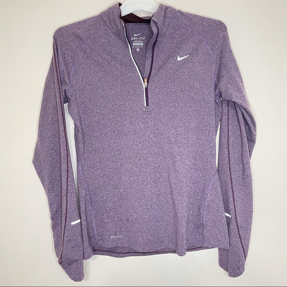 Nike Element Half-Zip Long SLV Running Pull over